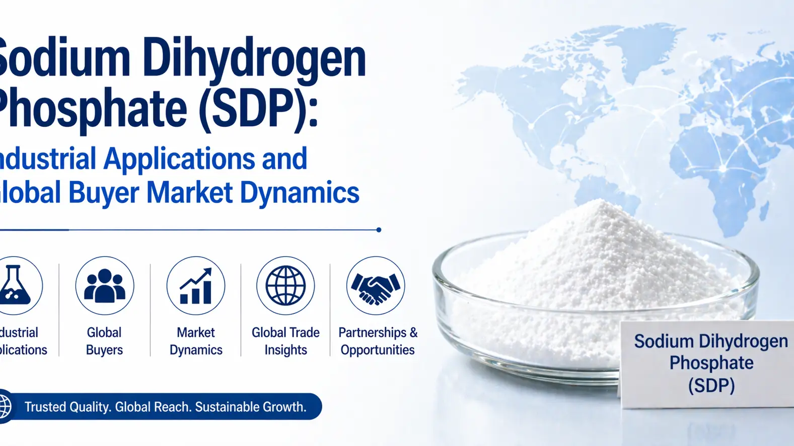 磷酸二氢钠(SDP):应用和全球市场洞察