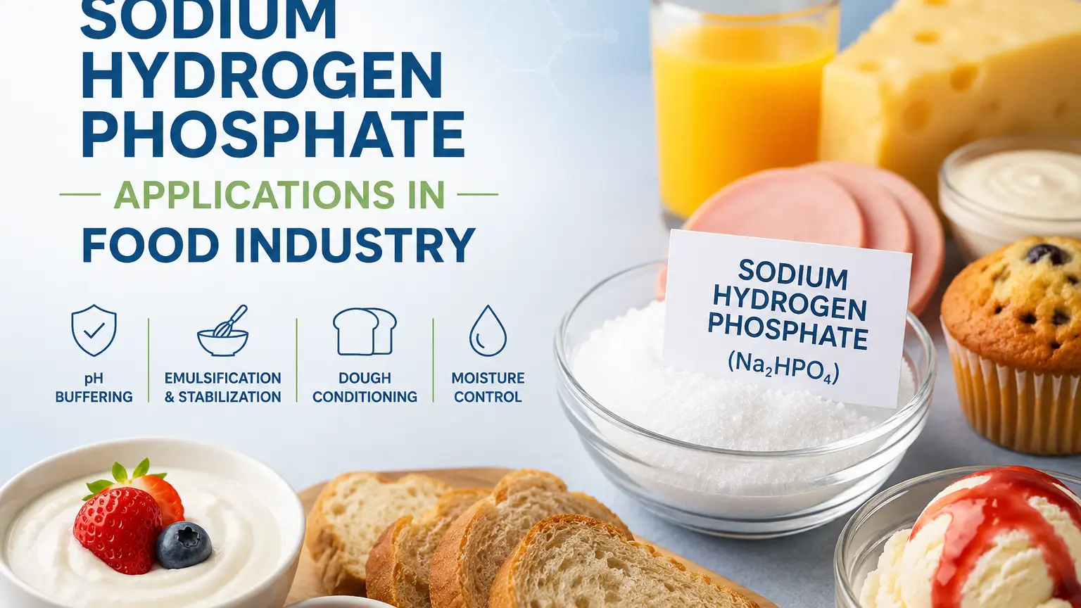 Sodium Hydrogen Phosphate Applications in Food Industry