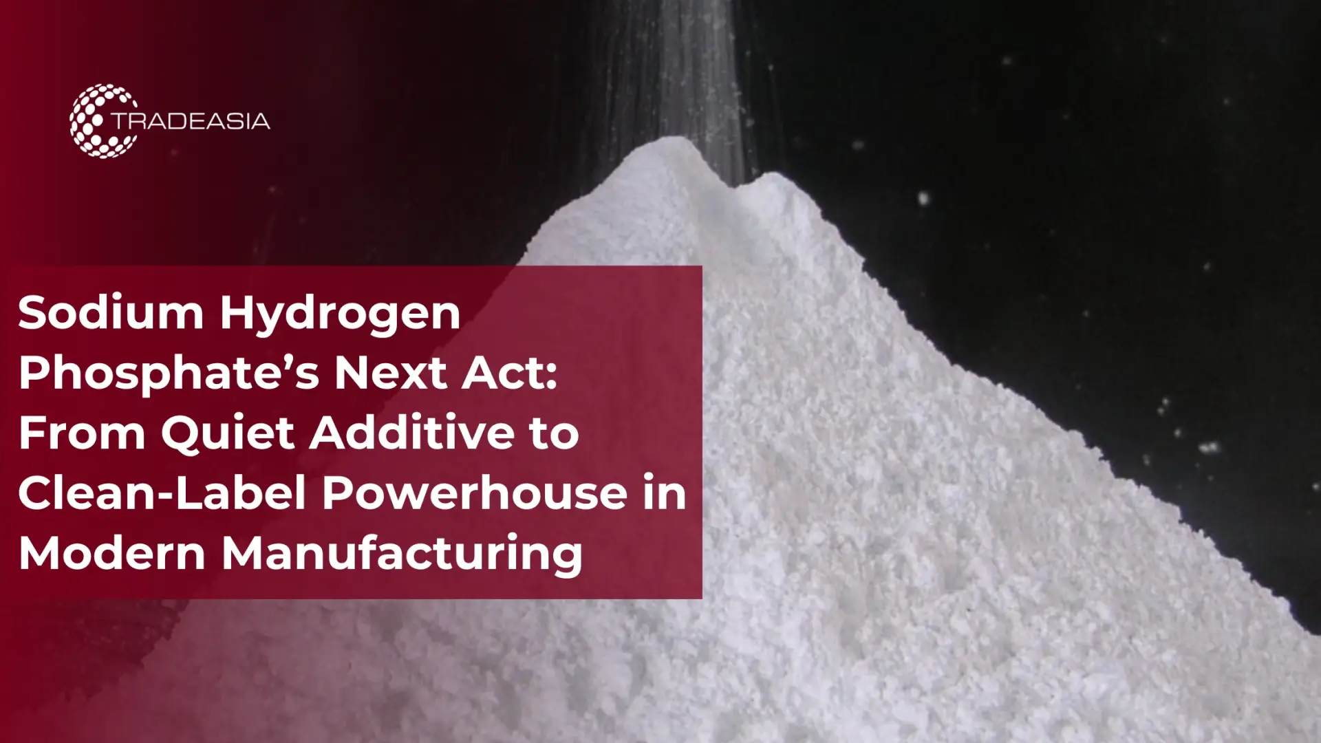Sodium Hydrogen Phosphate as Clean-Label Powerhouse in Modern Manufacturing