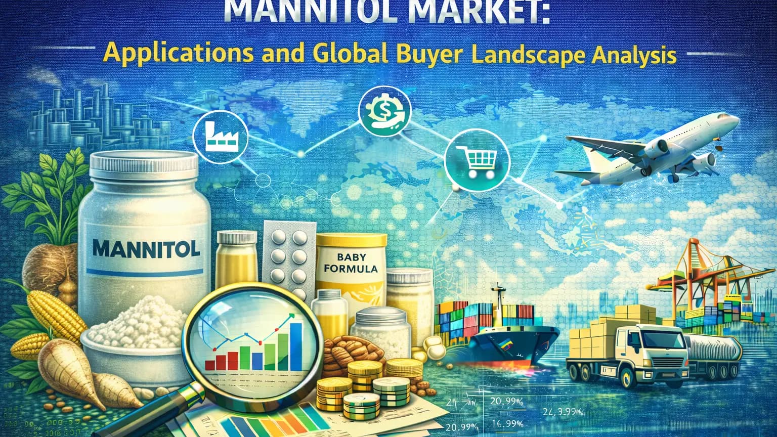 Mannitol Market : Applications, Demand Drivers & Global Buyer Insights Analysis