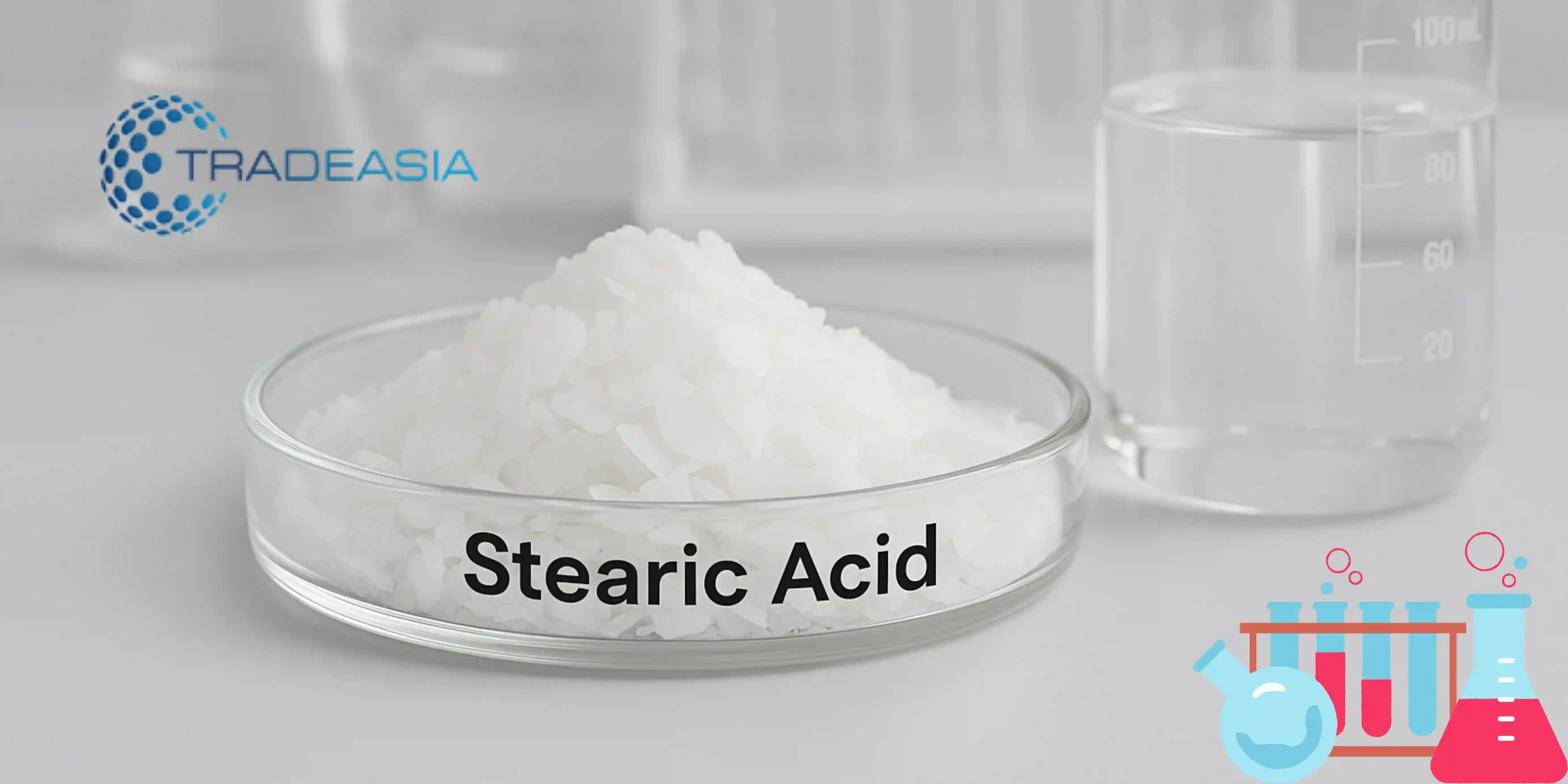Stearic Acid for Enhancing Cationic Surfactant Performance in the Chemical Industry