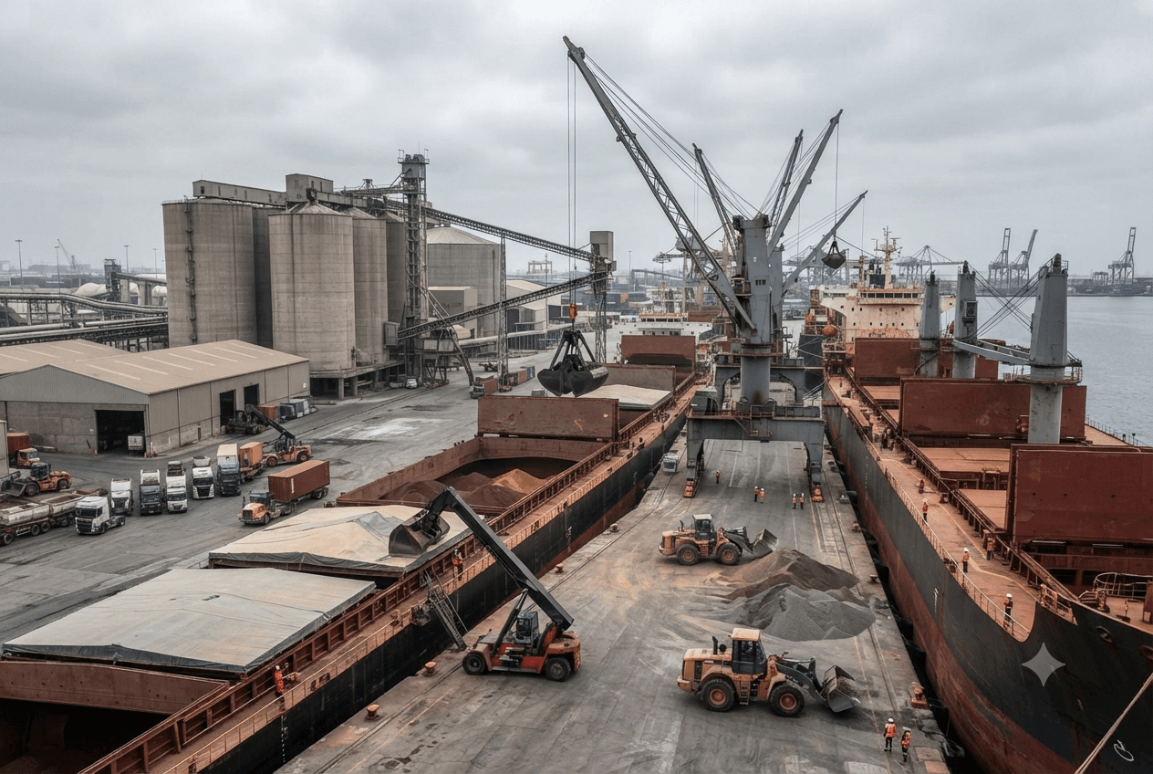 Baltic Dry Index Falls to a Two Week Low, What It Means for Bulk Food Ingredient Shipping