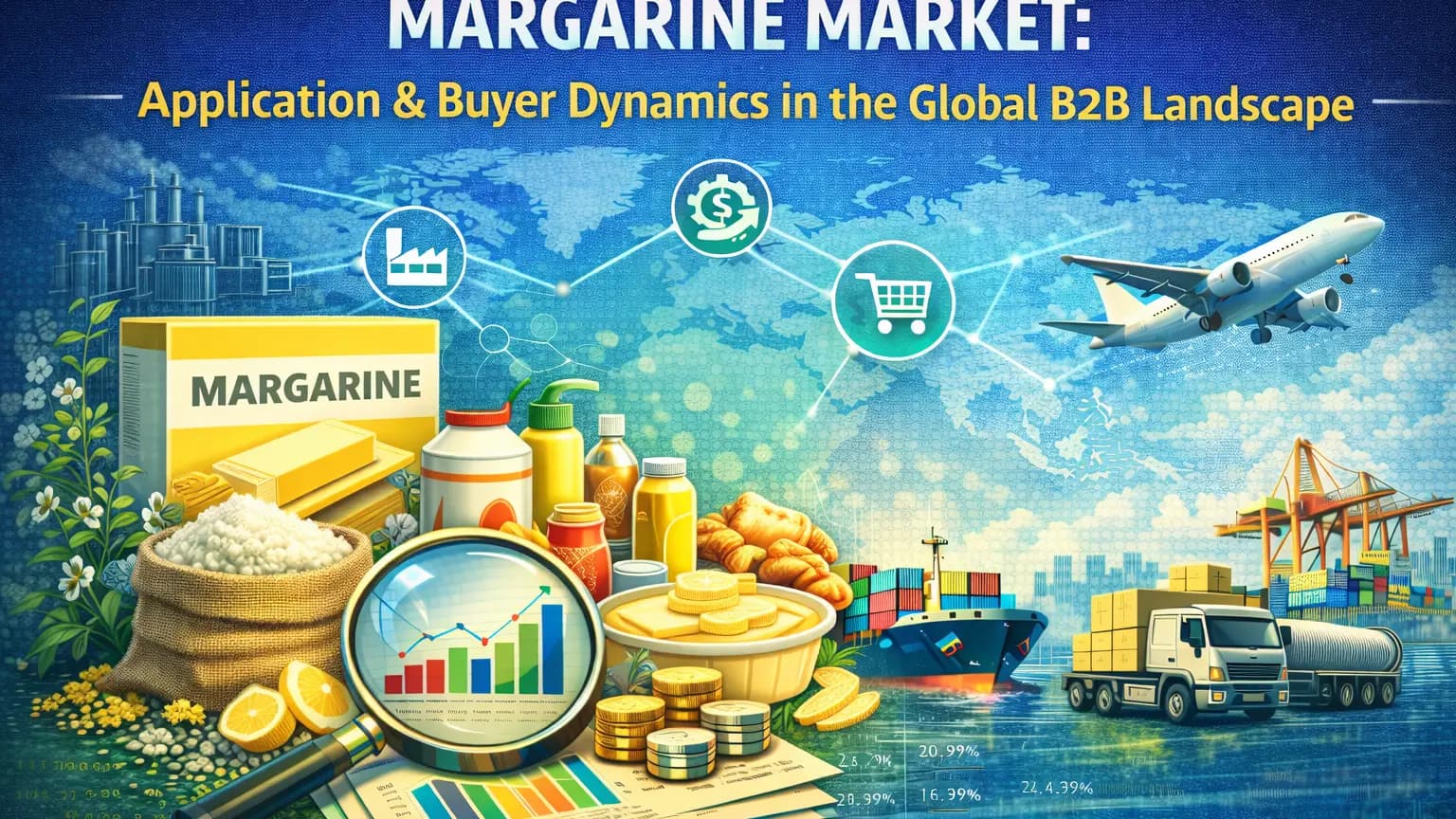 人造黄油市场:全球B2B格局中的应用和买家动态