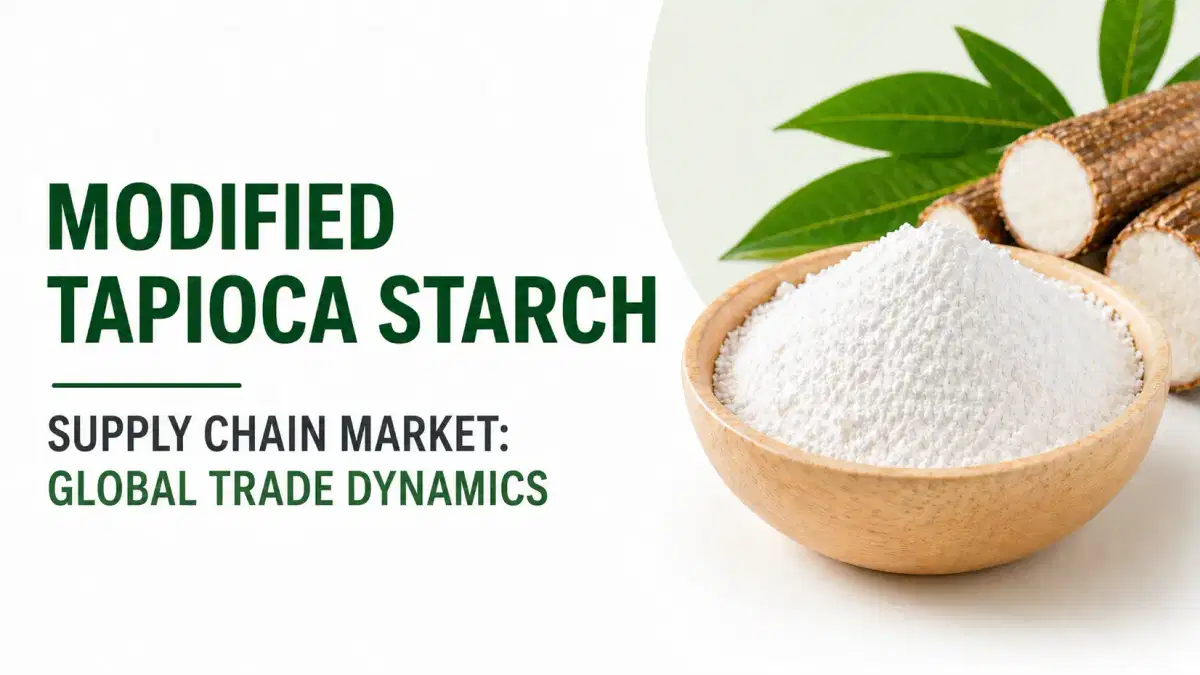 Modified Tapioca Starch Supply Chain Market: Global Trade Dynamics