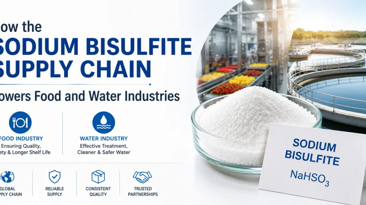 How the Sodium Bisulfite Supply Chain Powers Food and Water Industries