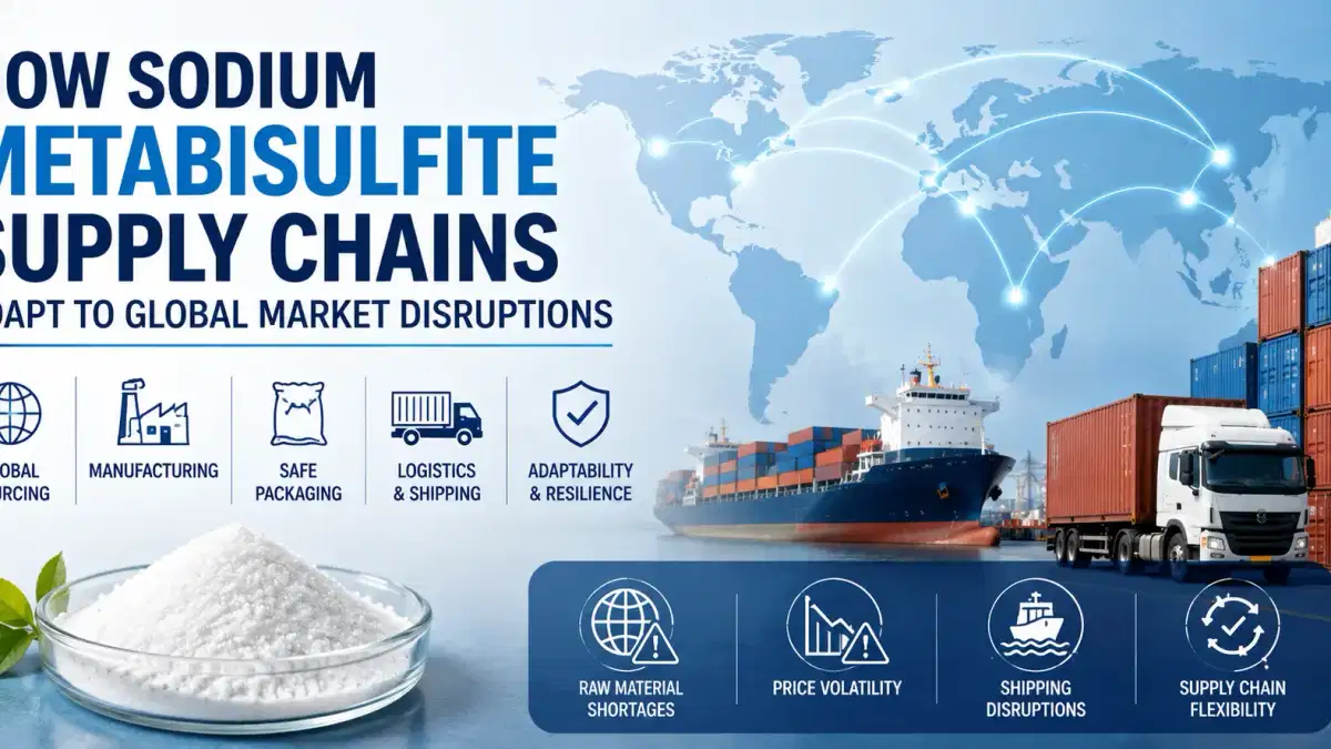 How Sodium Metabisulfite Supply Chains Adapt to Global Market Disruptions
