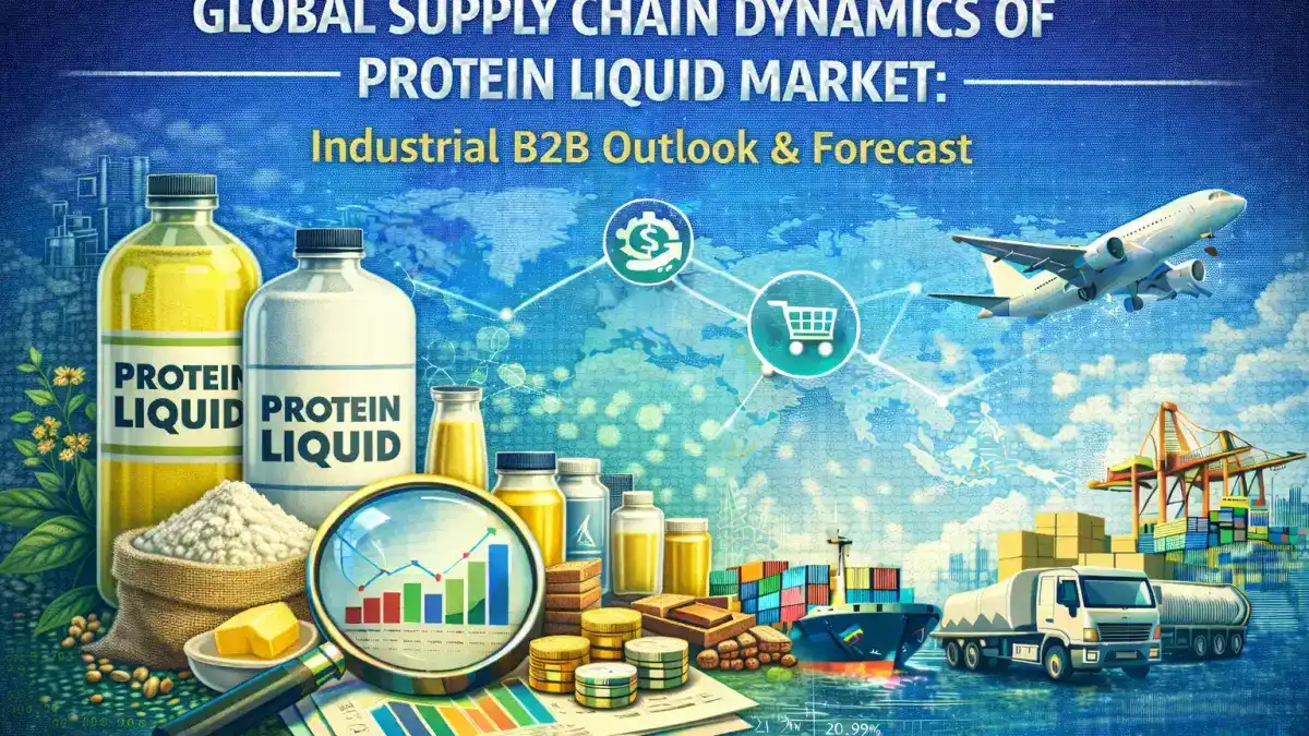 Dinámica de la cadena de suministro global de proteínas líquidas: perspectivas y pronósticos del B2B industrial