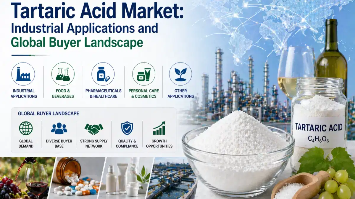 Tartaric Acid Market: Industrial Applications and Global Buyer Landscape