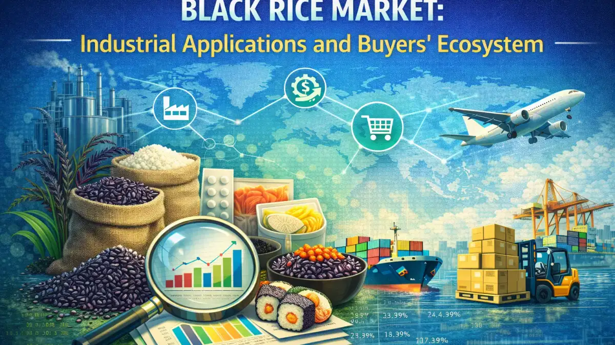 Mercado del arroz negro: aplicaciones industriales, compradores y tendencias de la demanda mundial