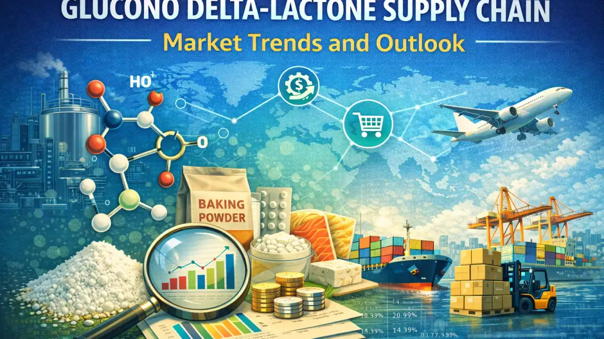 Tendencias y perspectivas del mercado de la cadena de suministro de glucono delta-Lactona
