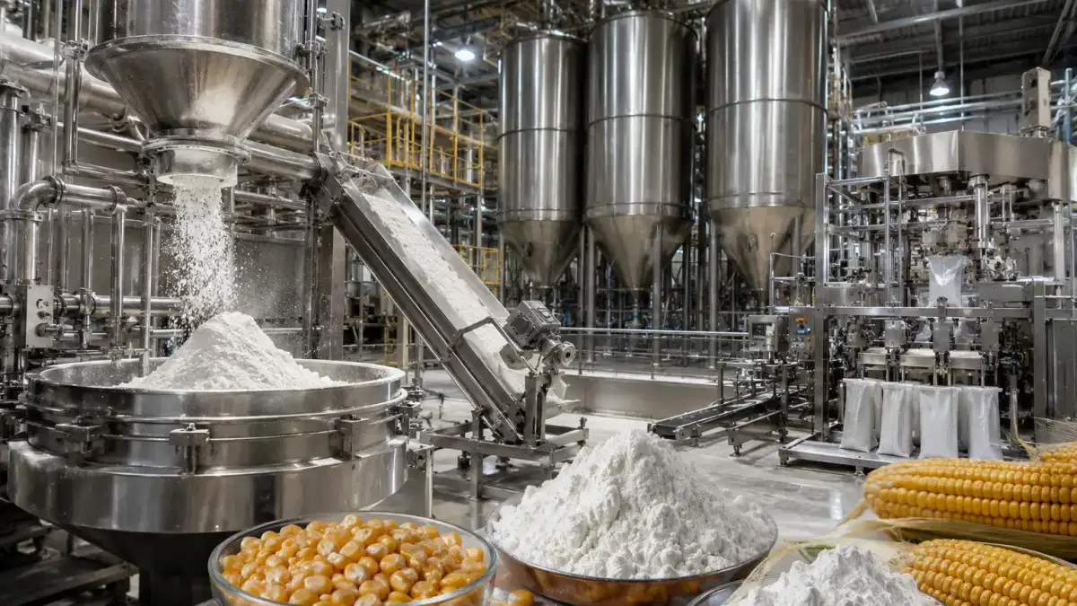 ¿Qué es el almidón de maíz? Propiedades, calidades y descripción industrial para compradores de SEA