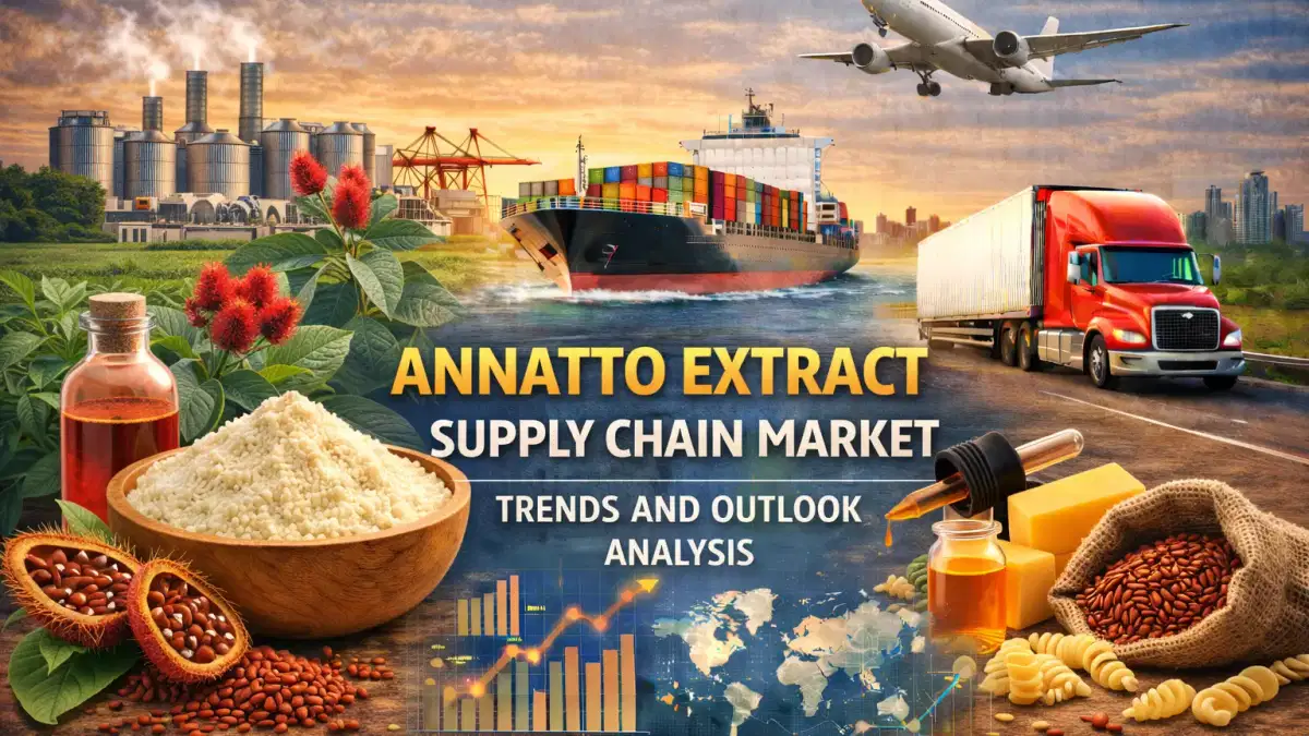 Análisis de tendencias y perspectivas del mercado de la cadena de suministro de extracto de achiote