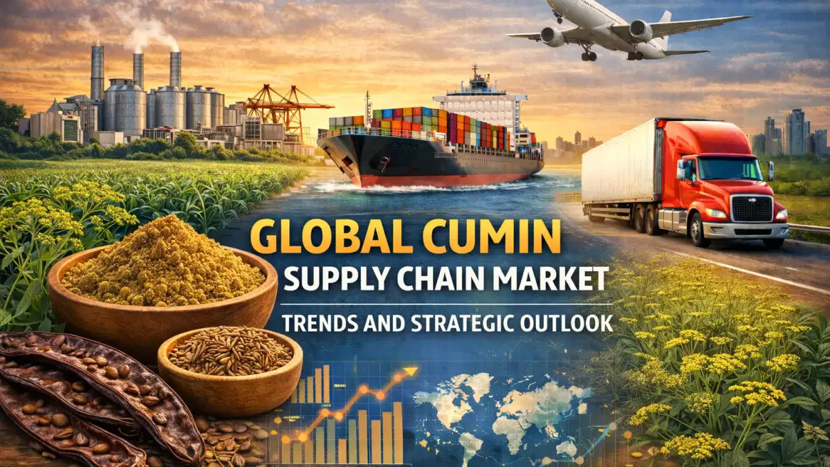 Tendencias del mercado mundial de la cadena de suministro de comino y perspectivas estratégicas