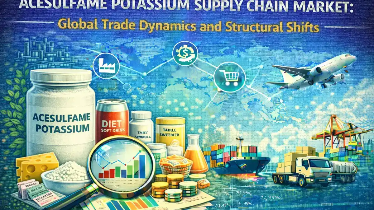Mercado de acesulfamo potásico: dinámica del comercio mundial y cambios estructurales