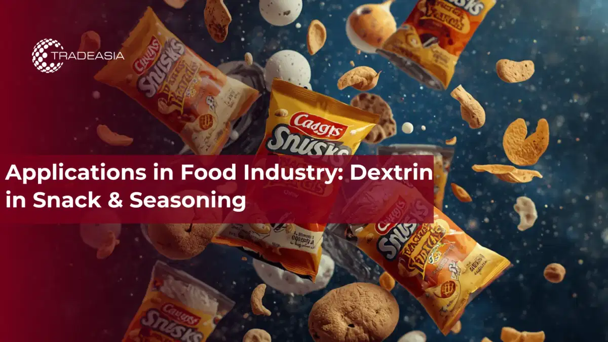 Aplicaciones en la industria alimentaria: dextrina en aperitivos y condimentos